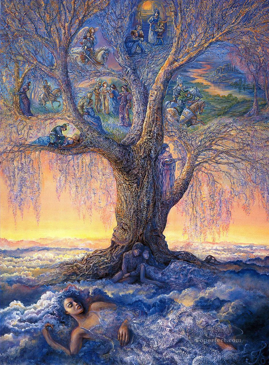 JW tree of reverie Fantasy Oil Paintings